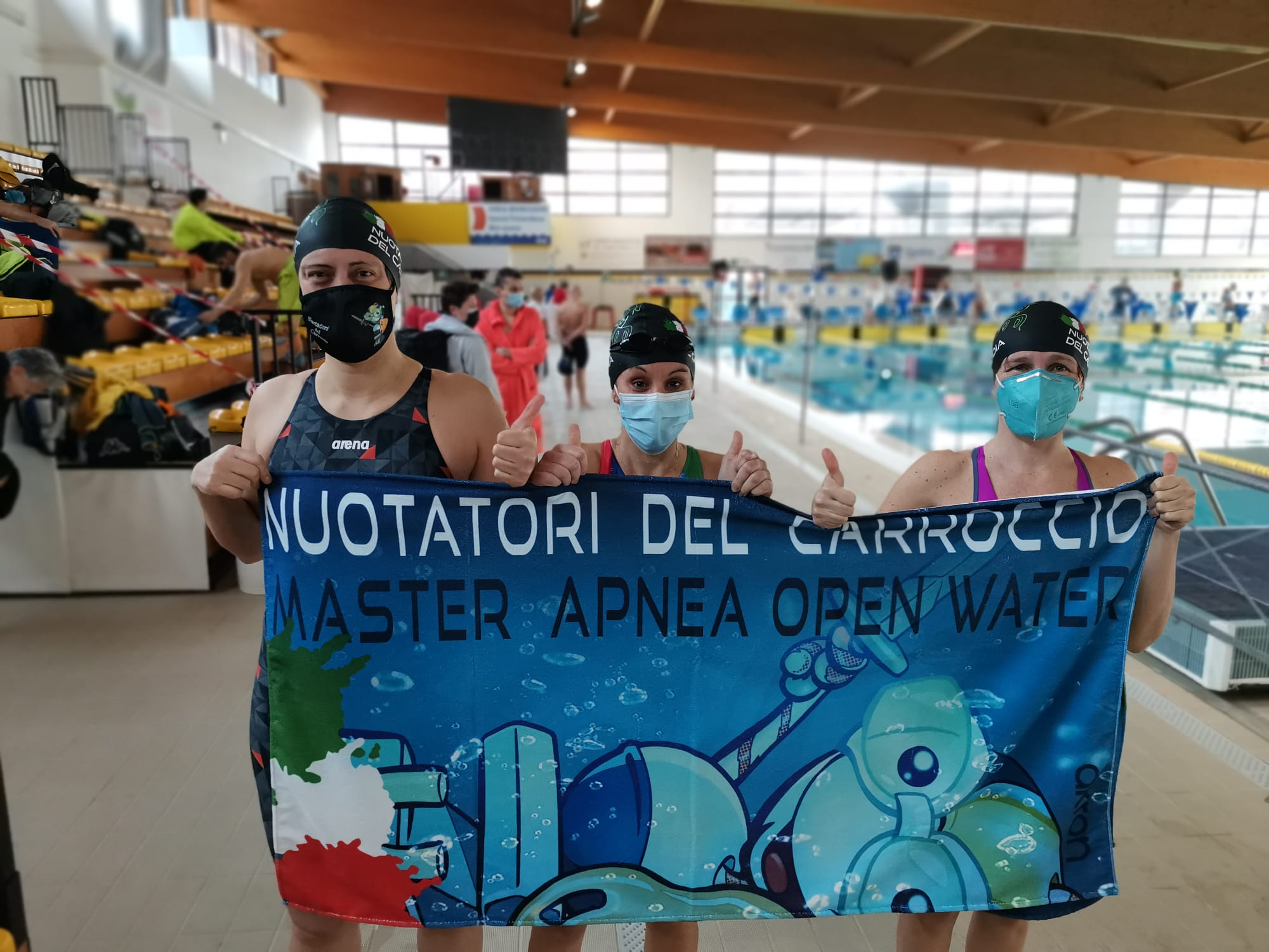 I Master dei Nuotatori del Carroccio ai Campionati Regionali Lombardi