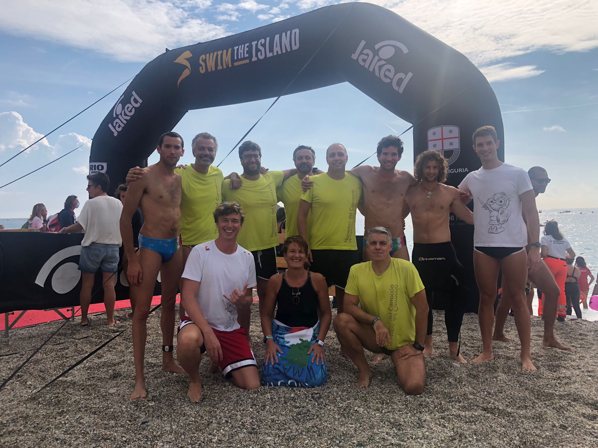 Team Open Water dei Nuotatori del Carroccio chiude “la stagione Open” a Bergeggi
