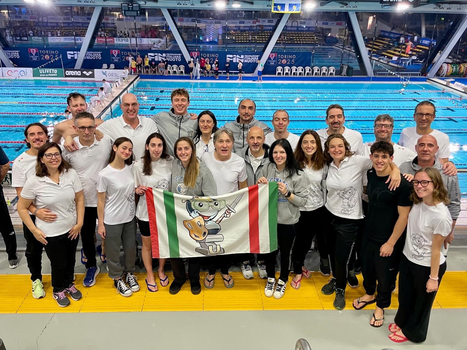 Nuoto MASTER: Serena e Giorgia Regine del Delfino M25 al 3° Campionato Italiano invernale indoor TORINO 2025